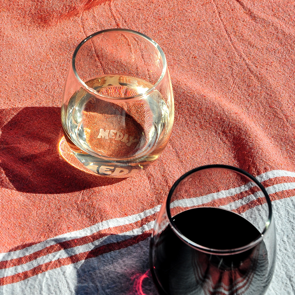 Ampoule Stemless Wine Glasses (Set of 2)