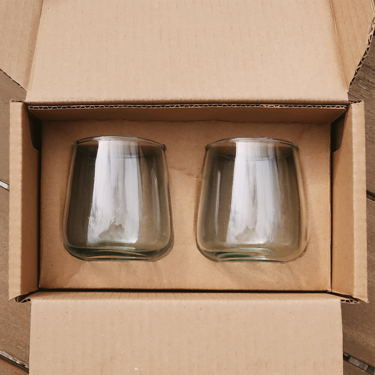 Trattoria Hand-Made Artisan Wine Glasses (Set of 2)