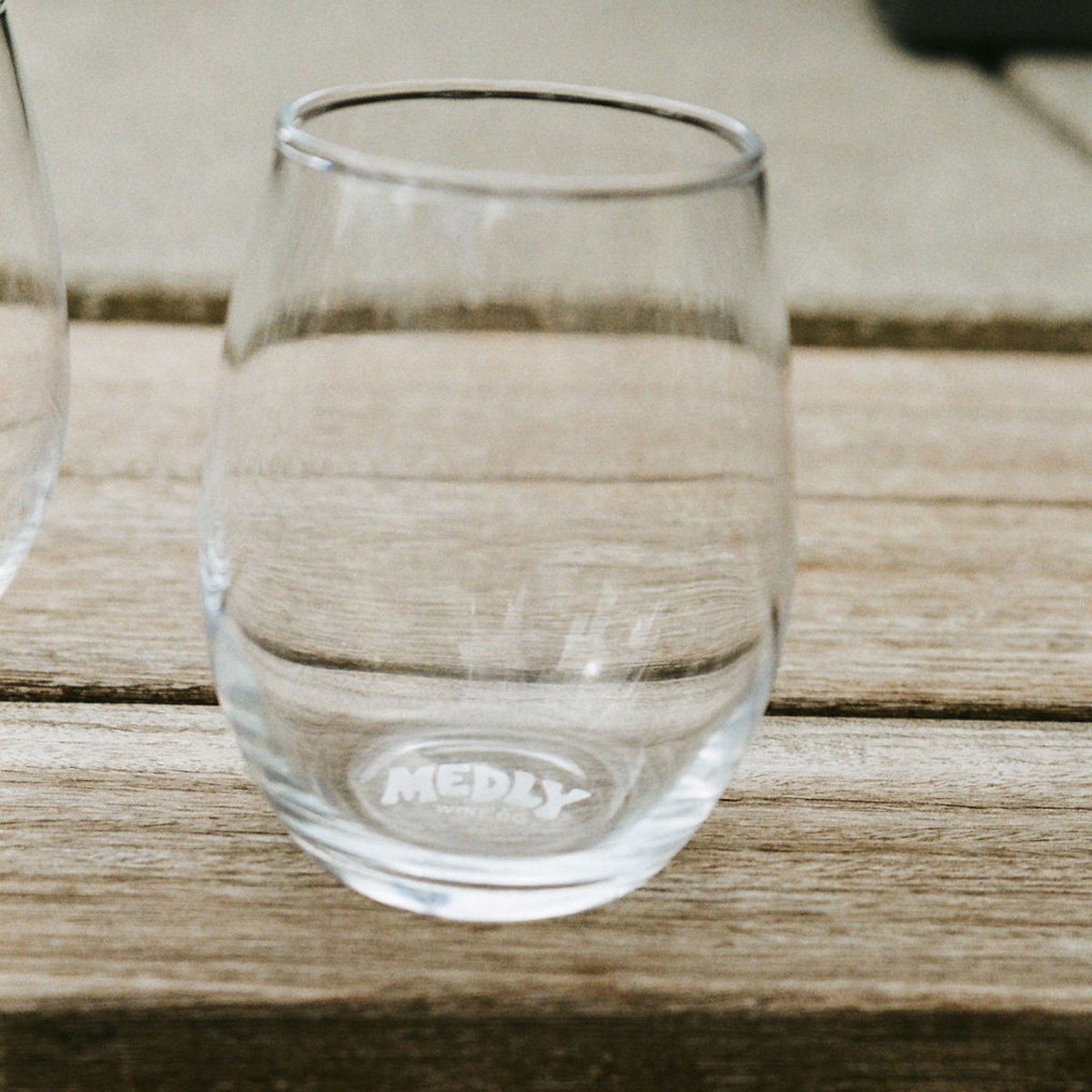 Ampoule Stemless Wine Glasses (Set of 2)